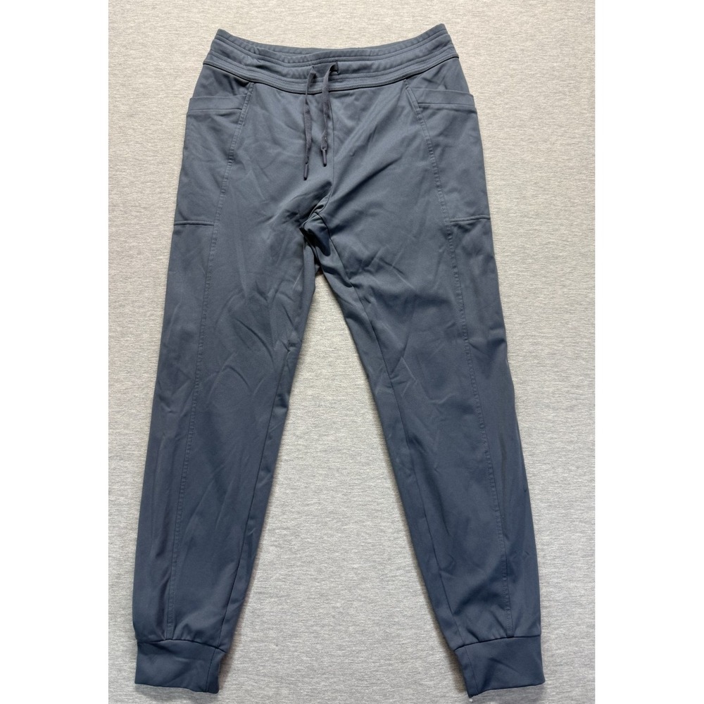 32 Degrees Heat Tech Commuter Jogger Pants Womens Small Gray Drawstring Waist